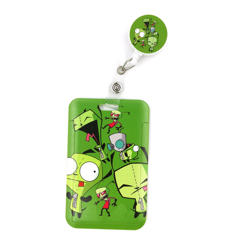 Reel Cover - Invader Zim Sevimli Kredi Kartı Kapağı