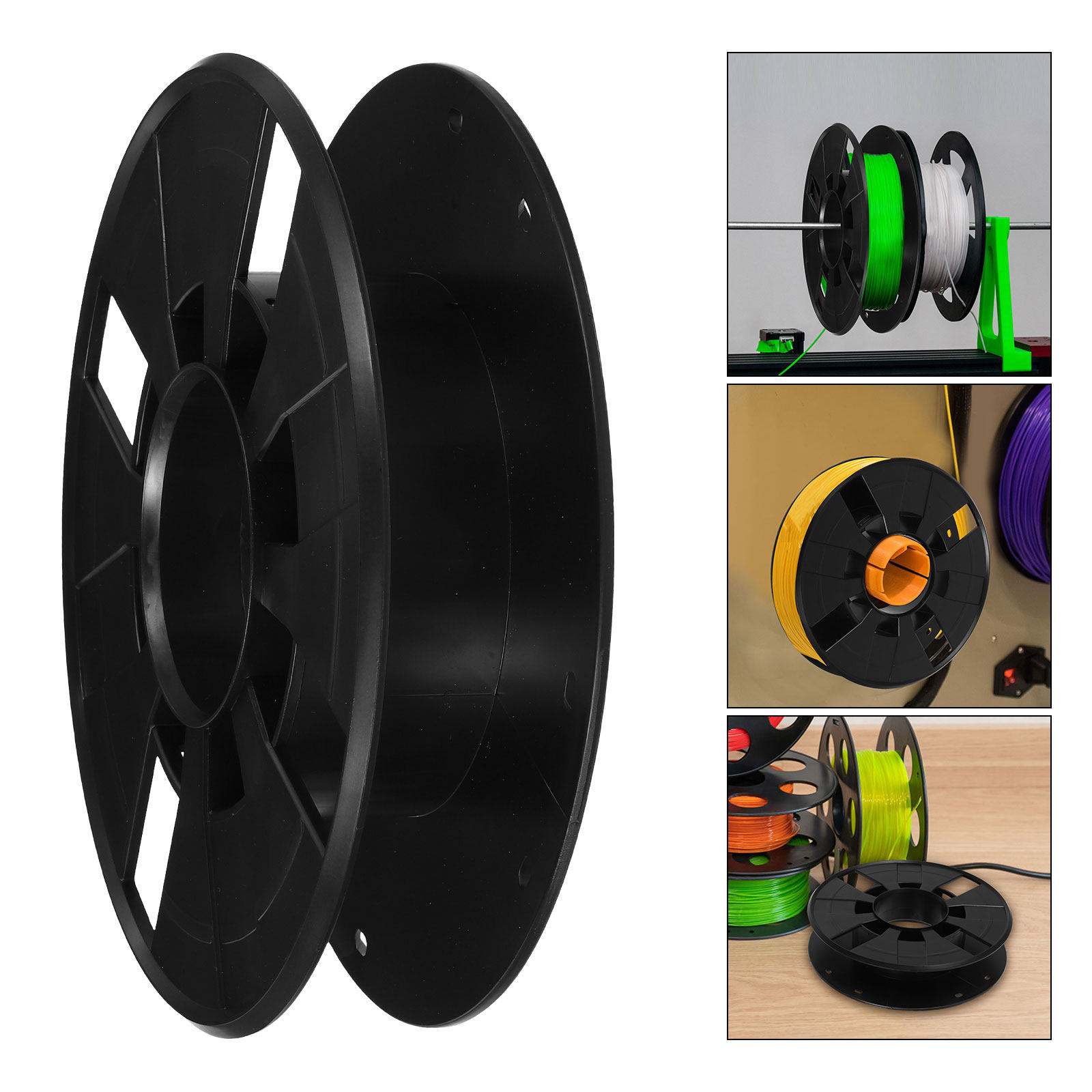 Electric Reel - Kablo Uzatma Makarası, 0,25 kg, Plastik