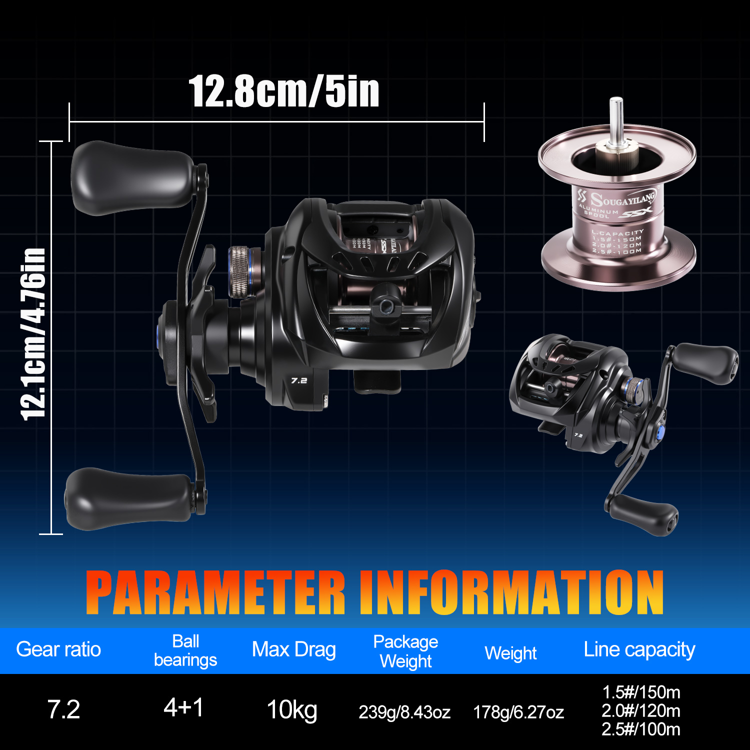 SOUGAYILANG SSX DC Baitcasting - Spincast Reel incelemesi ve fiyatı
