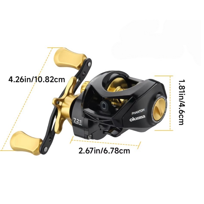 OKUMA Baitcaster Balıkçılık Ma - Surf Reel incelemesi ve fiyatı